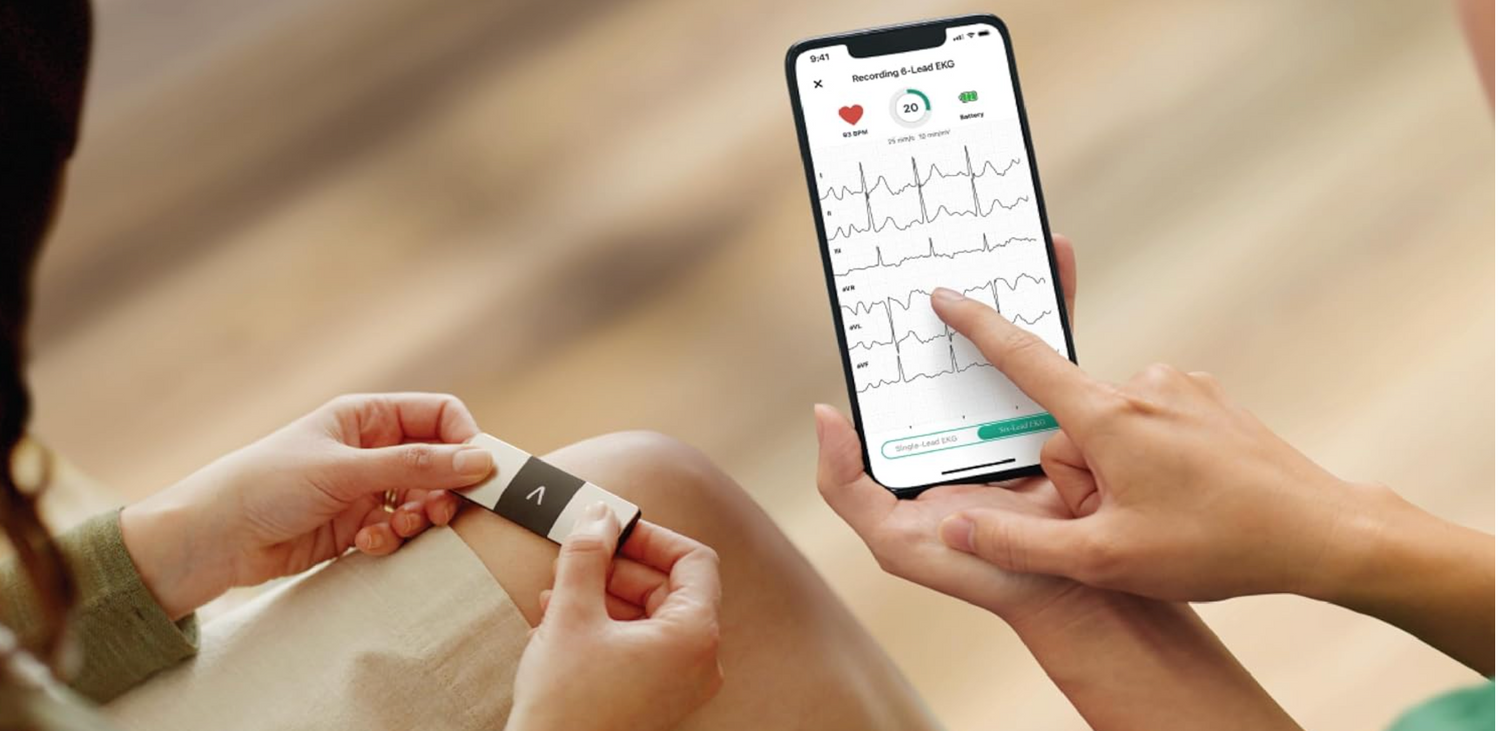 KardiaMobile 6-Lead Personal EKG Monitor