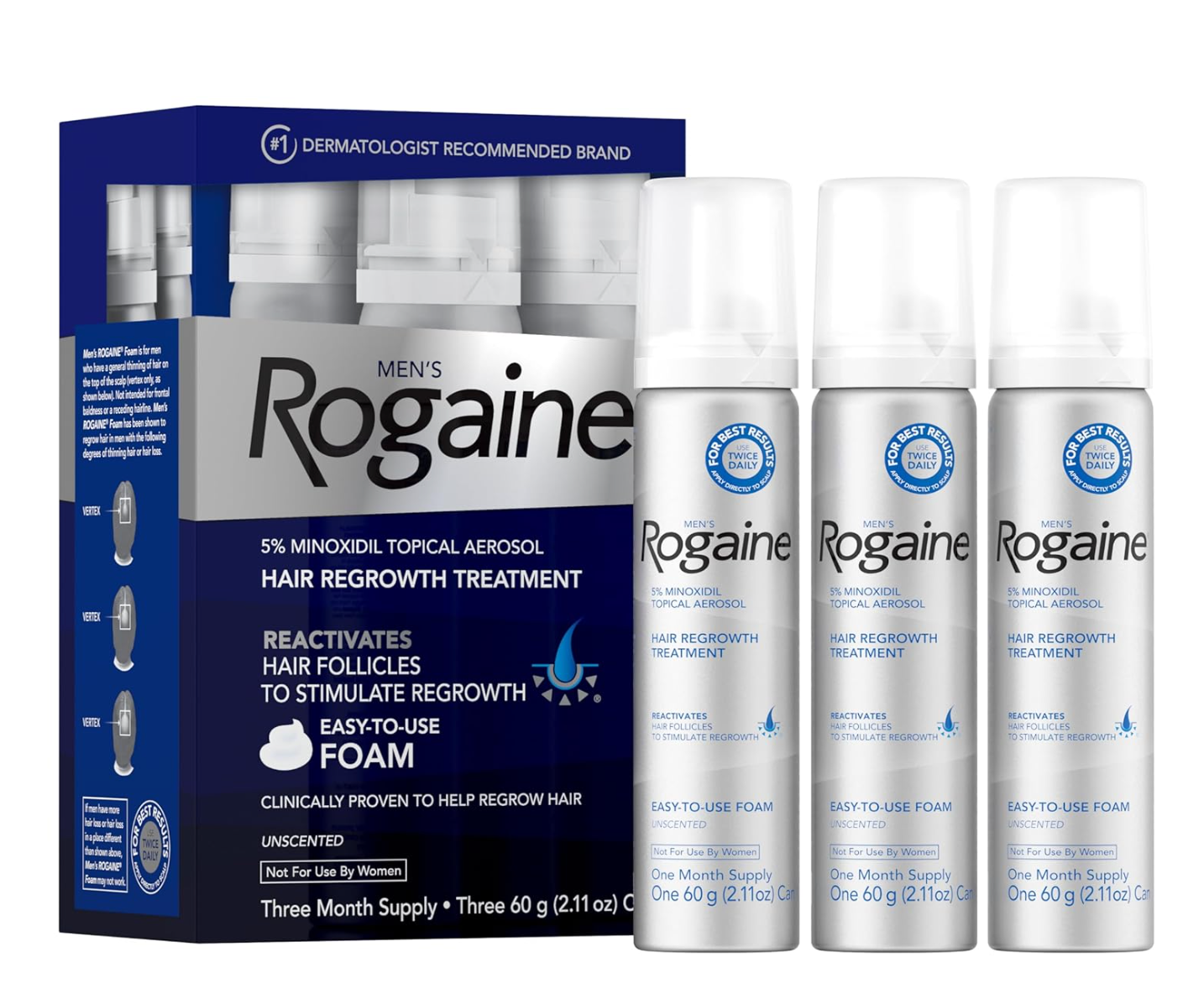 Rogaine Men's 5% Minoxidil Foam