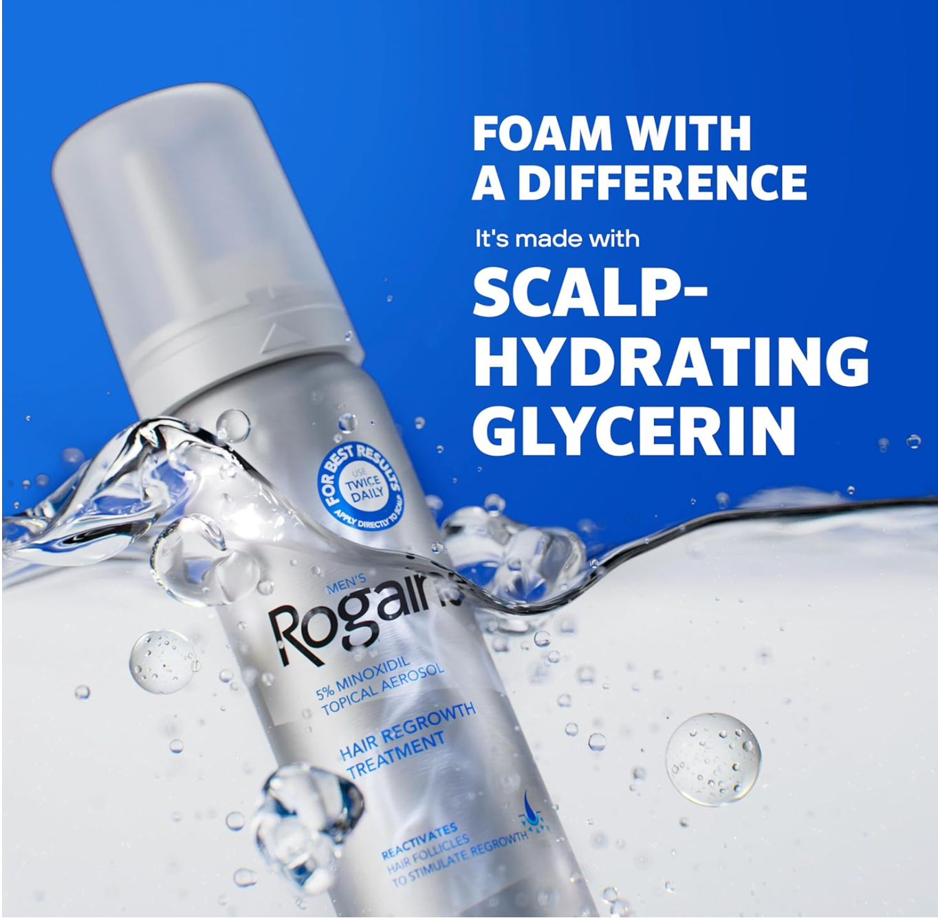Rogaine Men's 5% Minoxidil Foam
